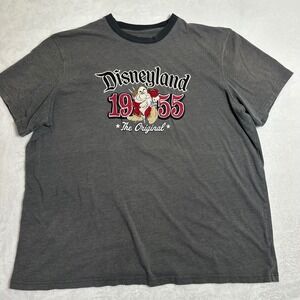 Disney Parks Disneyland 1955 Grumpy The Original T-Shirt Men 3XL XXXL Charcoal